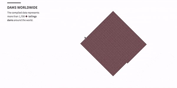 A team effort, on this one I was the resident d3 developer and helped add the bar chart totals you see on the map that changes state up top. I also created the scrollytelling breakdown "Company Breakdown" section at the bottom.