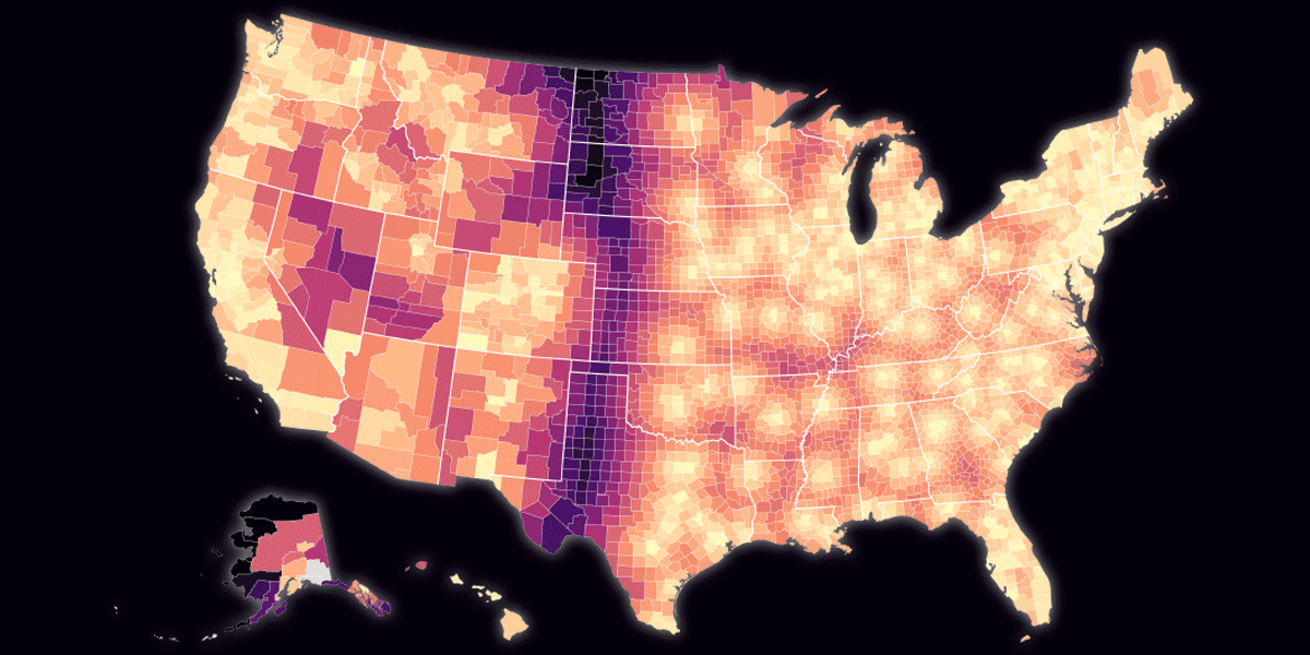 My first project truly fueled by an R analysis, this one involves calculating distances and joining Census data for a satisfying quick-turn.