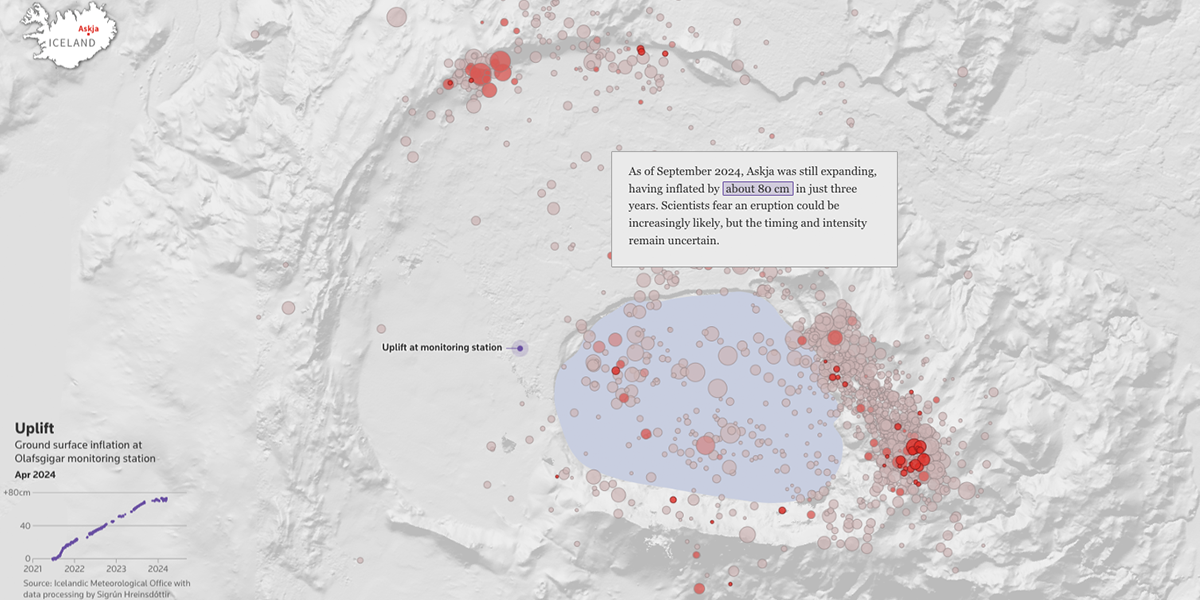 This Reuters special report highlights research suggesting that melting glaciers could be contributing to an uptick in volcanic activity.